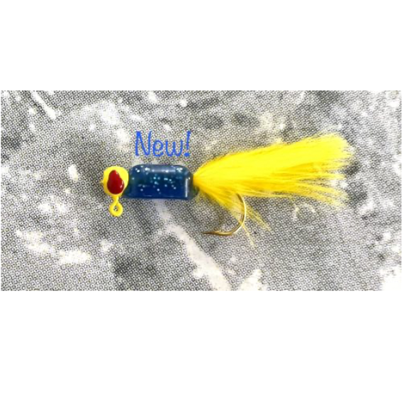 Georgia Handmade "Regular Series" Crappie Fishing Hair Jigs (6 Pack)