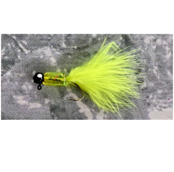 Georgia Jig's "Sickle Series" Crappie Fishing Hair Jigs (6 Pack)