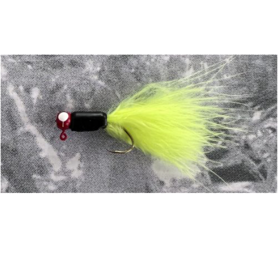 Georgia Jig's "Sickle Series" Crappie Fishing Hair Jigs (6 Pack)