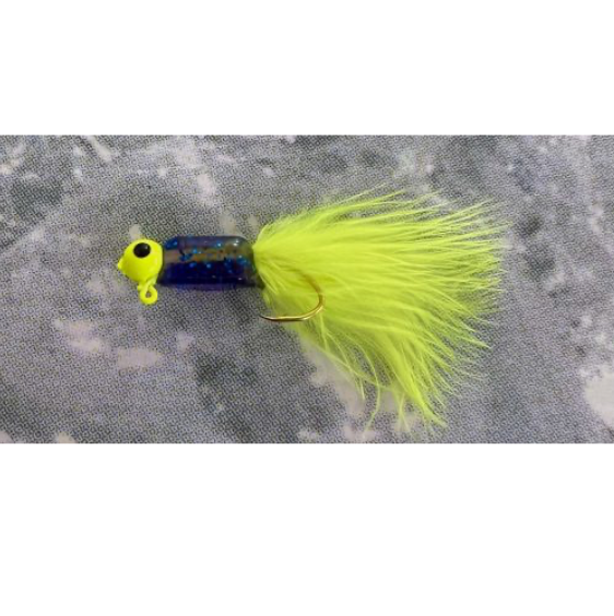 Georgia Jig's "Sickle Series" Crappie Fishing Hair Jigs (6 Pack)