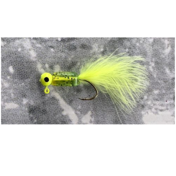 Georgia Jig's "Sickle Series" Crappie Fishing Hair Jigs (6 Pack)