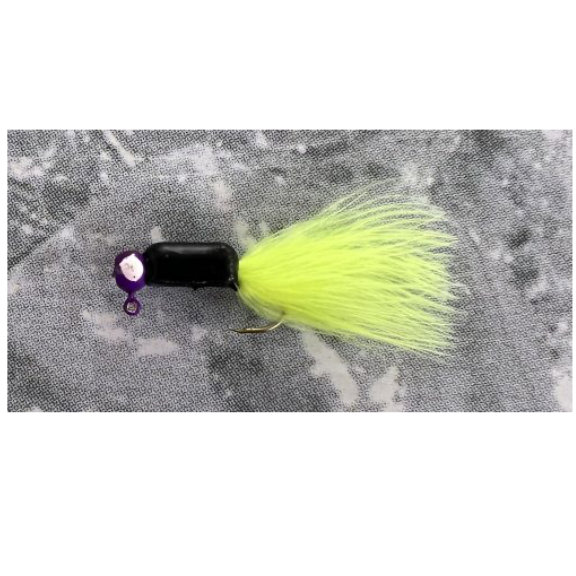 Georgia Jig's "Sickle Series" Crappie Fishing Hair Jigs (6 Pack)