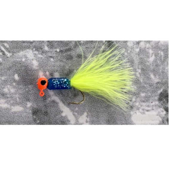 Georgia Jig's "Sickle Series" Crappie Fishing Hair Jigs (6 Pack)