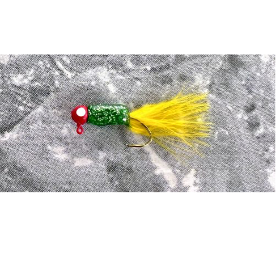 Georgia Jig's "Sickle Series" Crappie Fishing Hair Jigs (6 Pack)