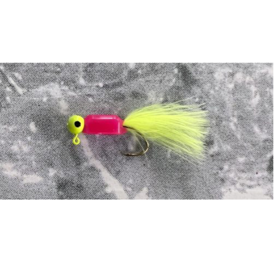 Georgia Jig's "Sickle Series" Crappie Fishing Hair Jigs (6 Pack)