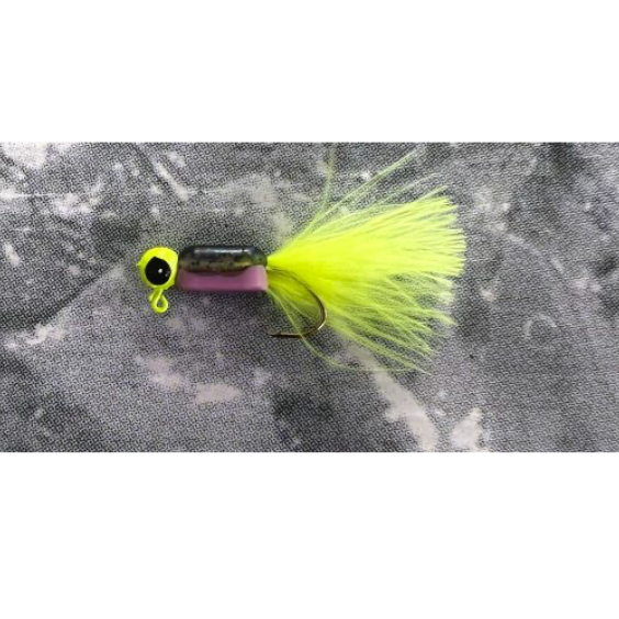 Georgia Jig's "Sickle Series" Crappie Fishing Hair Jigs (6 Pack)