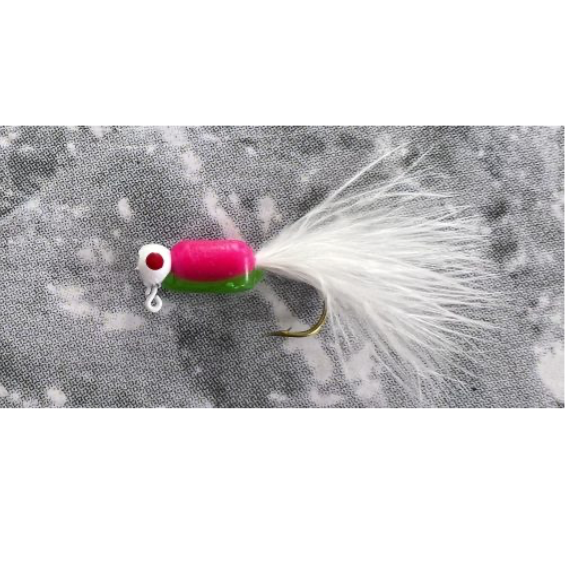 Georgia Jig's "Sickle Series" Crappie Fishing Hair Jigs (6 Pack)