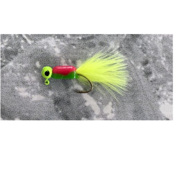 Georgia Jig's "Sickle Series" Crappie Fishing Hair Jigs (6 Pack)