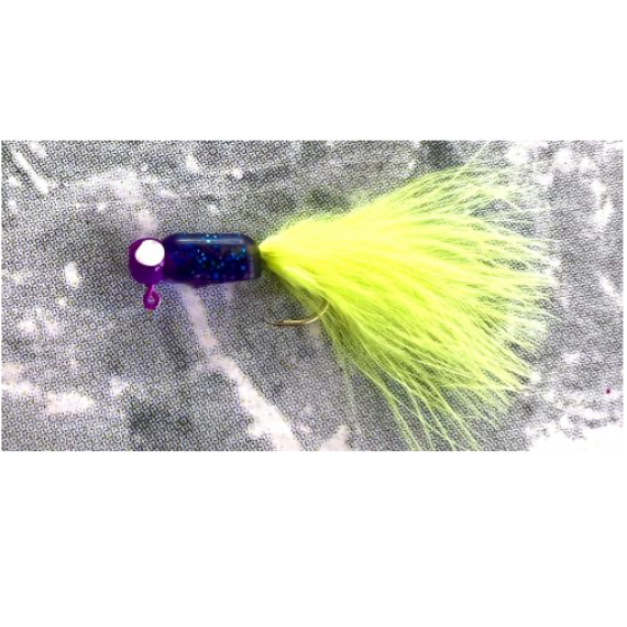 Georgia Jig's "Sickle Series" Crappie Fishing Hair Jigs (6 Pack)