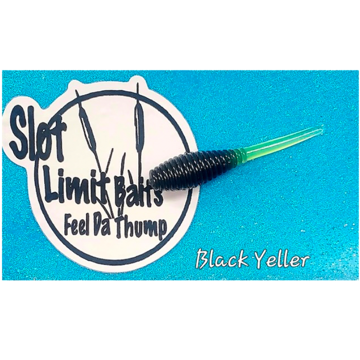 Slot Limit Baits 1.625in Stinger Tail Plastic Fishing Tubes (12 Pack)