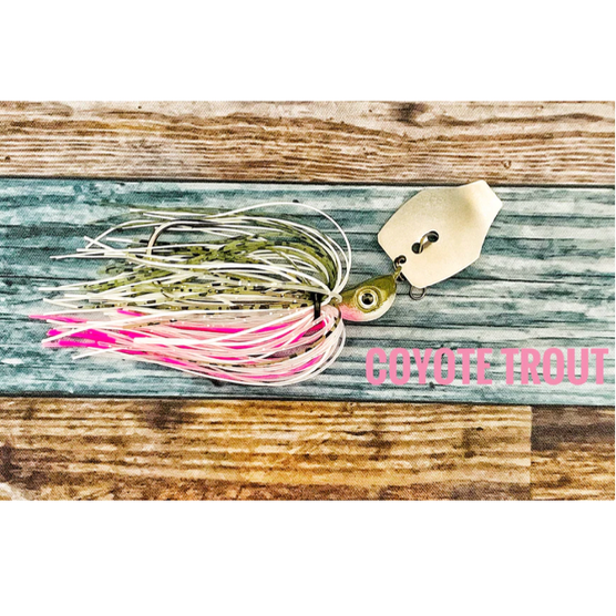 Bassinova Baits "Earth Shaker" Bladed Fishing Jig