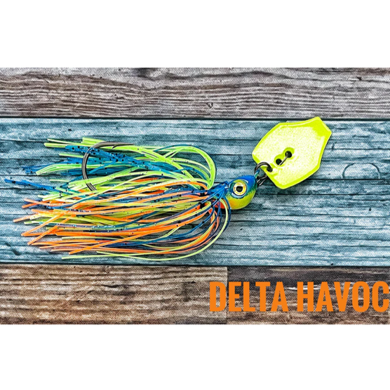 Bassinova Baits "Earth Shaker" Bladed Fishing Jig