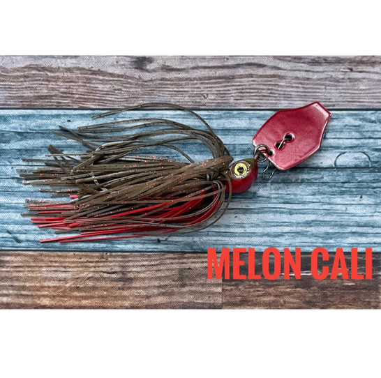 Bassinova Baits "Earth Shaker" Bladed Fishing Jig