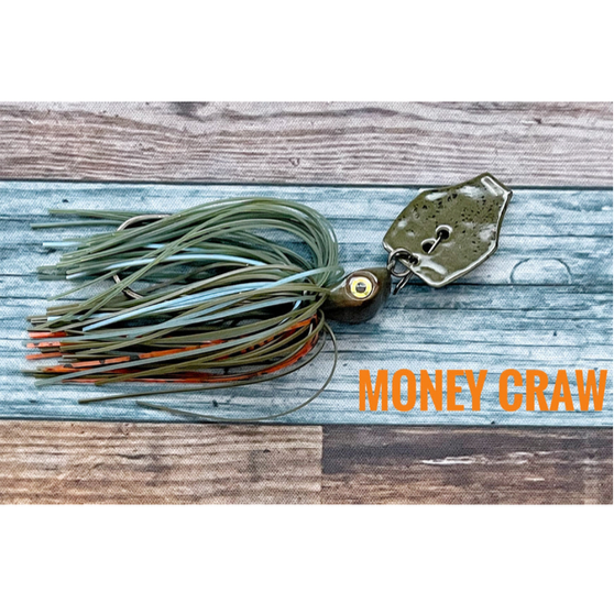 Bassinova Baits "Earth Shaker" Bladed Fishing Jig