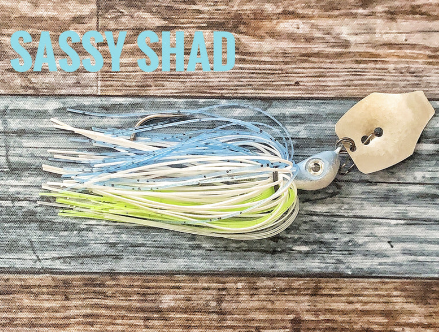 Bassinova Baits "Earth Shaker" Bladed Fishing Jig