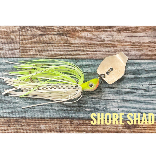 Bassinova Baits "Earth Shaker" Bladed Fishing Jig