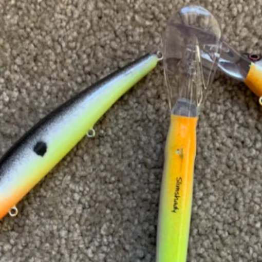 Slim Shady's Custom Made 5/8oz Deep Diving Fishing Crankbaits