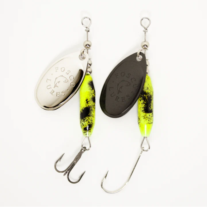 Fosco Lures "Original Spinner" with Treble Hook