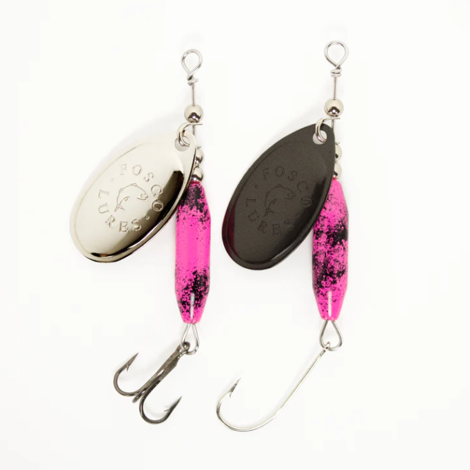 Fosco Lures "Original Spinner" with Treble Hook