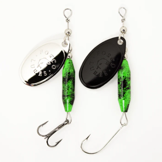 Fosco Lures "Original Spinner" with Treble Hook