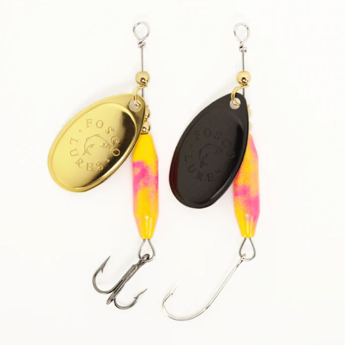 Fosco Lures "Original Spinner" with Treble Hook