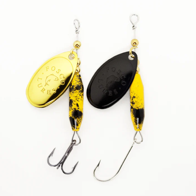 Fosco Lures "Original Spinner" with Treble Hook