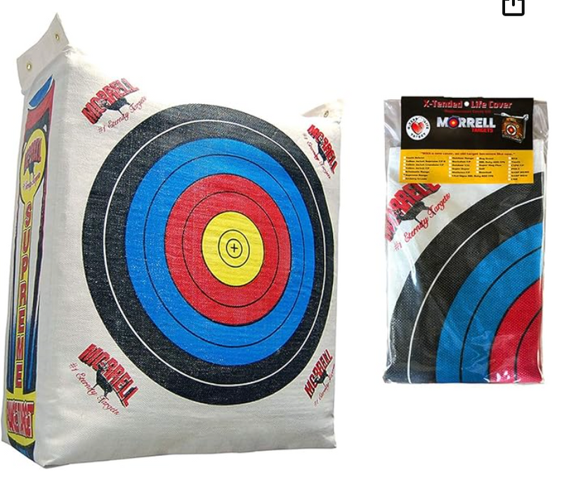 Morrell Weatherproof Archery Bag Target with NASP Scoring Rings w/Replacement Cover