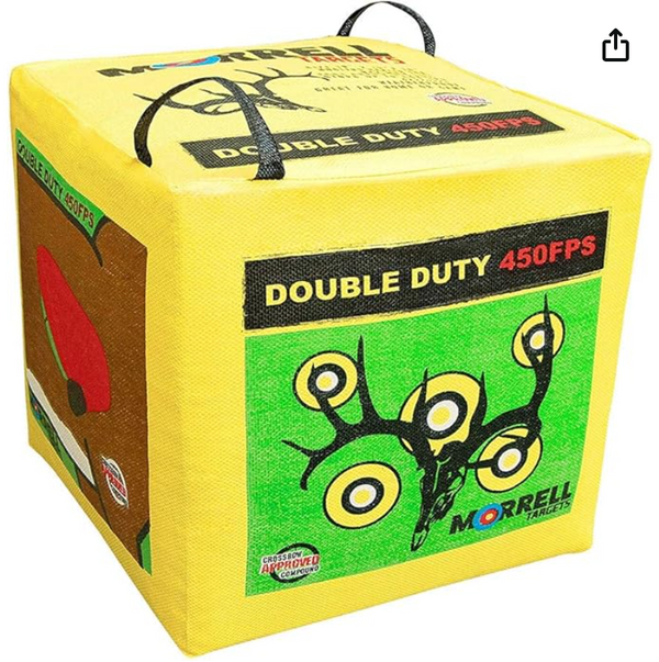 Morrell 450 FPS 4 Sided Cube Field Point Archery Bag Target