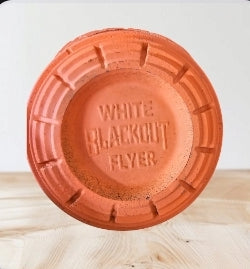White flyer Blackout clay targets