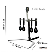 Do-All Outdoors Auto Reset Pro-Style Steel Target, Rated for .22 Caliber — image 2