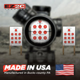 EZ2C Targets #17: Dot Torture Drill 11"x17" Paper Shooting Target USA MADE