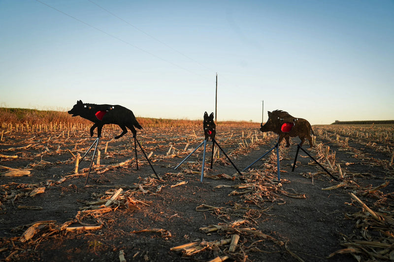 Therma Glow Targets - Coyote Front Profile Pro