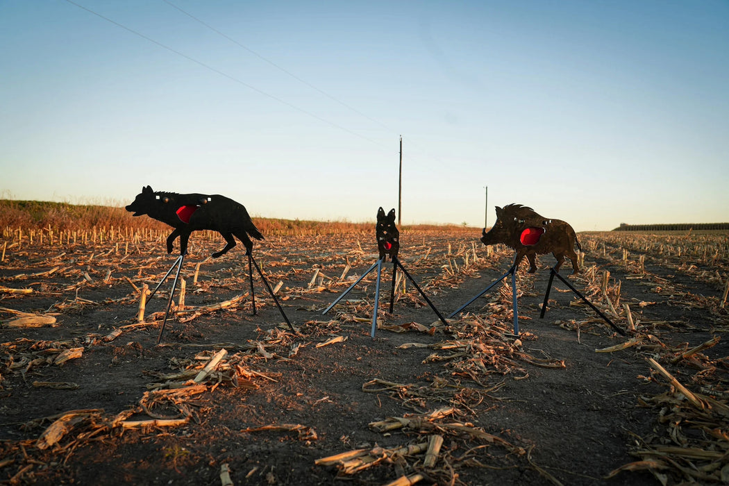 Therma Glow Targets - Coyote Front Profile Pro