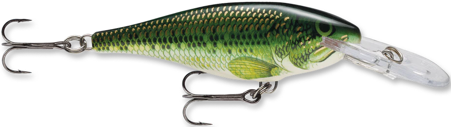 Rapala Shad Rap (09) 3 1/2" Deep Diving Crankbait Bass Fishing Lures