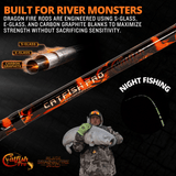 Black Dragon Fire Spinning Glow Rod — image 4