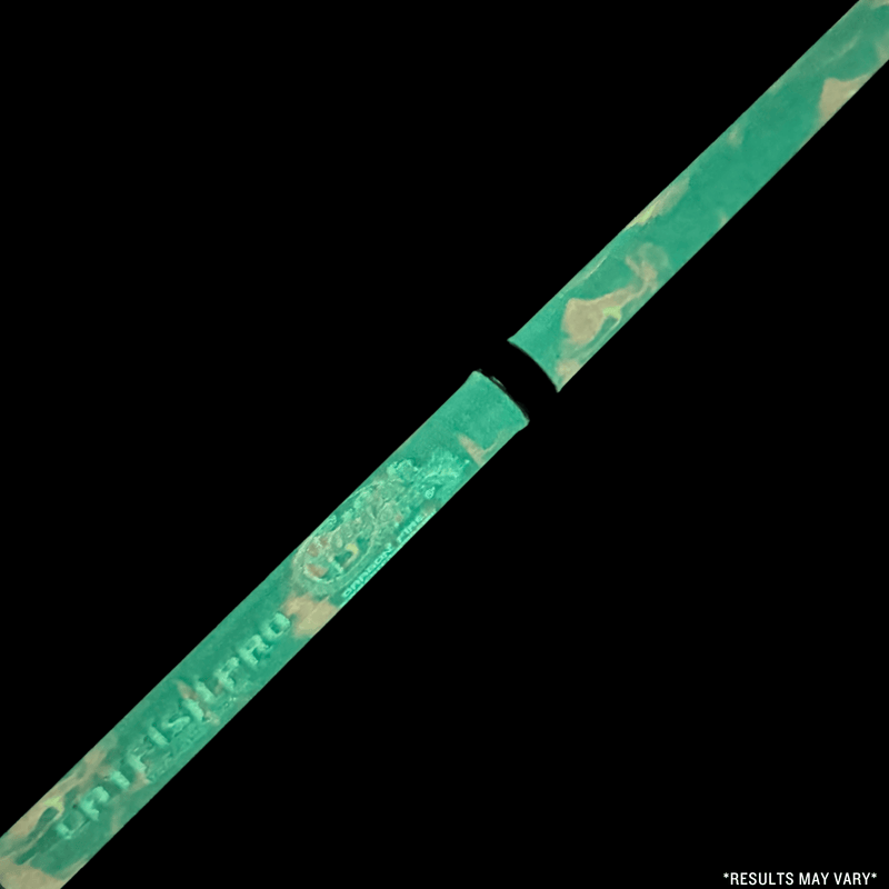 Black Dragon Fire Spinning Glow Rod