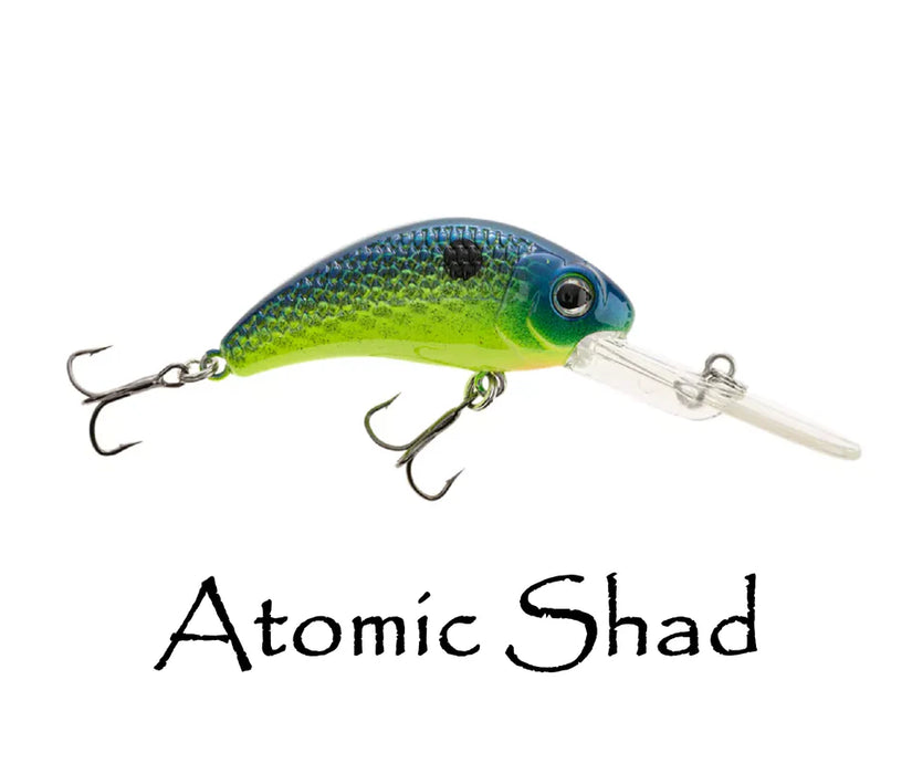 Walleye Nation Creations Boogie Shad Crankbait Fishing Lure (2-1/4")