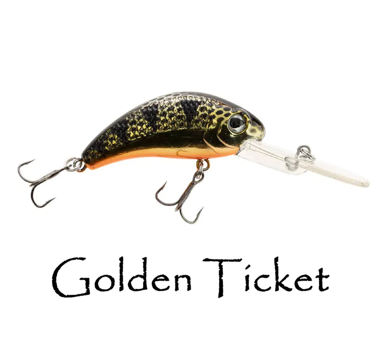 Walleye Nation Creations Boogie Shad Crankbait Fishing Lure (2-1/4")