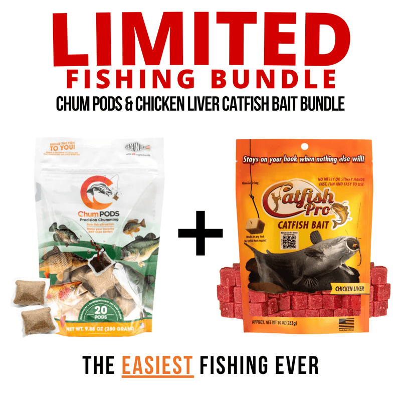 ChumPODS with Catfish Pro Chicken Liver Catfish Bait