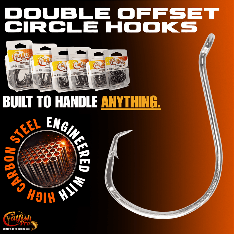 Double Offset Circle Hooks 9/0 - Value Pack