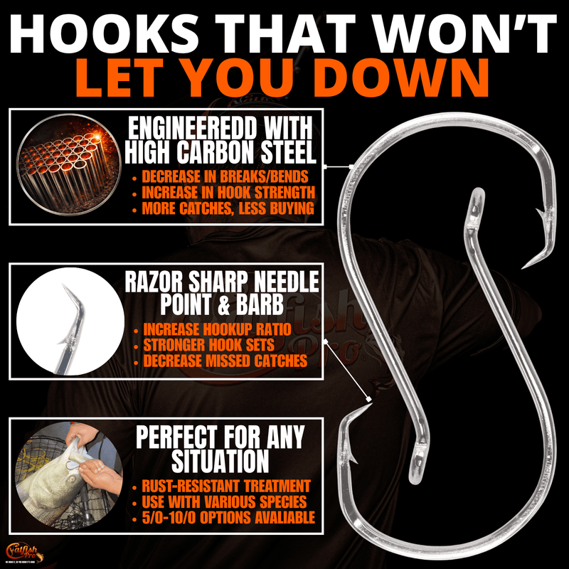 Double Offset Circle Hooks 6/0