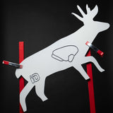 Deer Silhouette Reusable Target