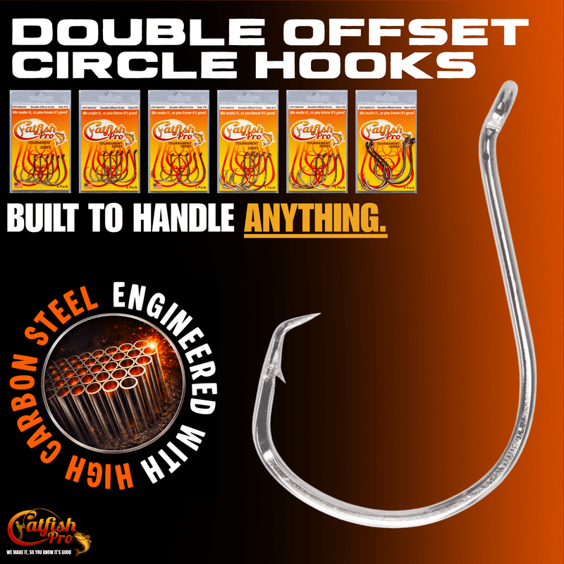 Double Offset Circle Hooks 6/0