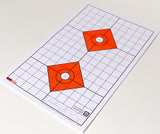 EZ2C Targets #13: Shooting Range Paper Target w 1" Grids 11"x17” USA MADE