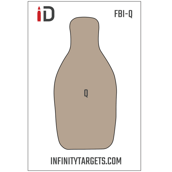 FBI-Q Paper Qualification Target (36"x24")
