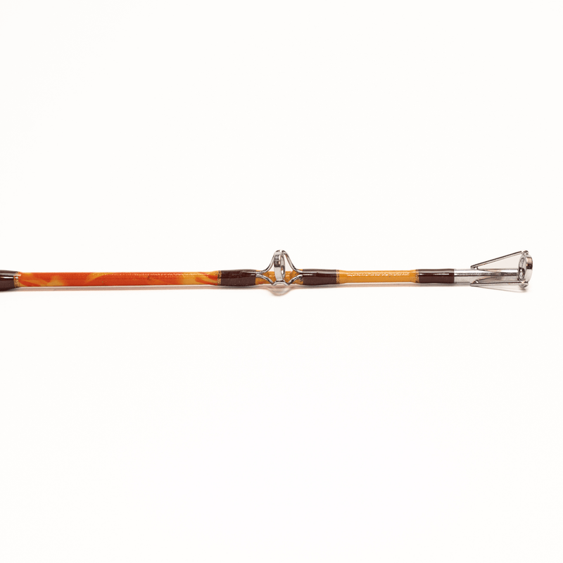 Orange Dragon Fire Spinning Glow Rod
