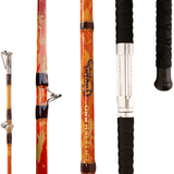Orange Dragon Fire Spinning Glow Rod — image 1