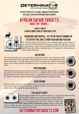 Determinator Targets - African Plains Game Safari Targets — image 2
