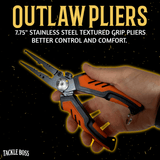Tackle Boss 3 PCS PREMIUM Outlaw Plier Set — image 3