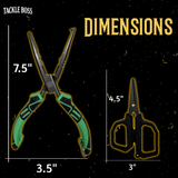 Tackle Boss 4 pcs Outlaw Fishing Plier Set — image 3